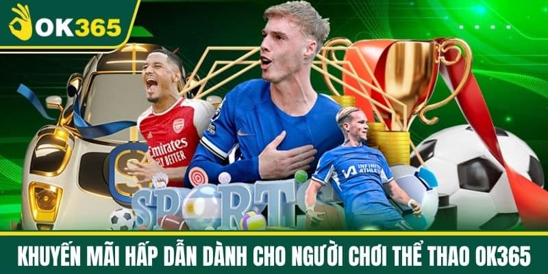 Khuyến Mãi Hấp Dẫn Dành Cho Người Chơi Thể Thao OK365